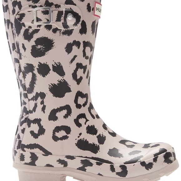 kids leopard boots